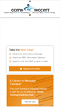 Mobile Screenshot of collegeofmassage.com